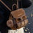 Preppy-style Commuter Backpack Fashionable And Vintage Travel Bag
