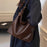 Grand sac à bandoulière/épaule vintage de grande capacité