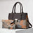 Fashionable New Contrast-color Patchwork Mother-and-child Bag