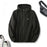 Breathable Waterproof Casual Loose-fitting Hoodie Jacket Coat