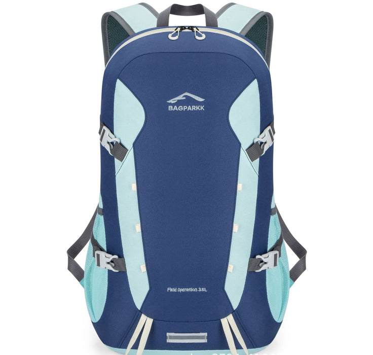 Mochila deportiva de doble hombro, gran capacidad, para viajes al aire libre, plegable e impermeable.