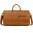 Retro Crazy Horse Leather Travel Bag Large Capacity