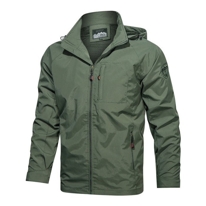 Men's Casual Windproof Thin Mountaineering Jacket