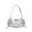 Edgy Y2k-style Single-shoulder Commuter Crossbody Biker Bag