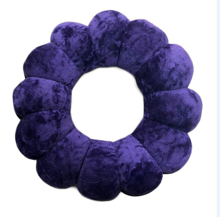 Travel Plane Cute Donut Neck Lumbar Pillow