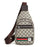 Nueva mochila informal de piel sintética suave con contraste de colores para hombre y mujer, bandolera de viaje, pequeña y moderna.