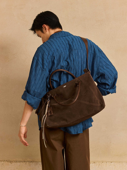 Hand-held Diagonal One-shoulder Travel Tote Bag