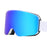 Lunettes de ski double couche antibuée pour la protection des yeux
