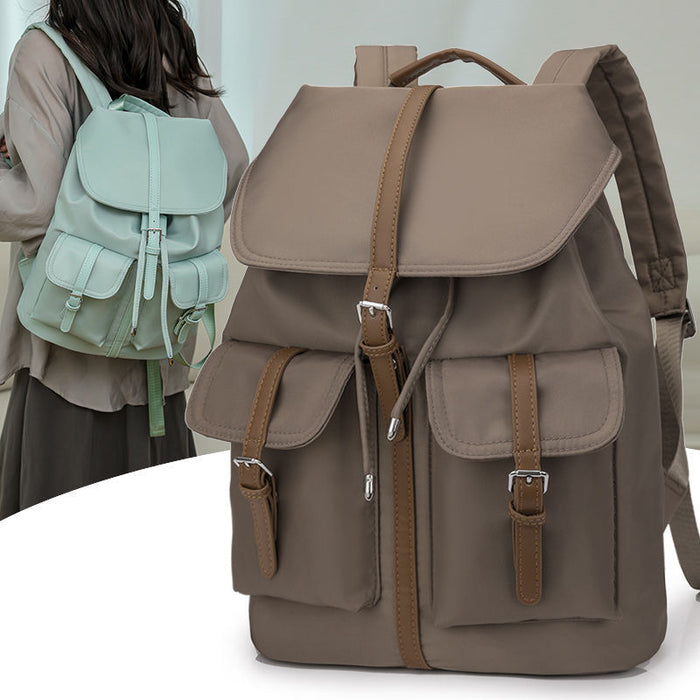 Mochila de viaje de gran capacidad con personalidad.