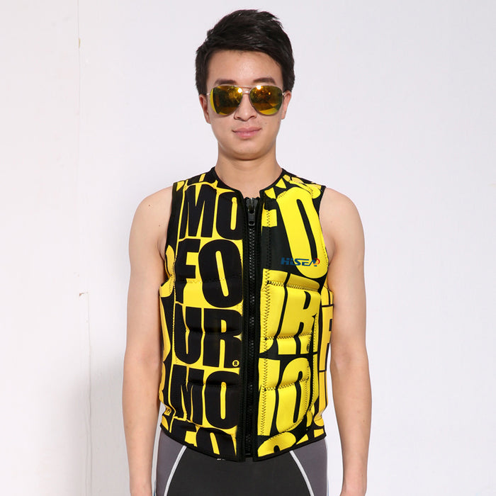 Gilet de sauvetage flottant pour bateau à moteur, vêtements de natation flottants