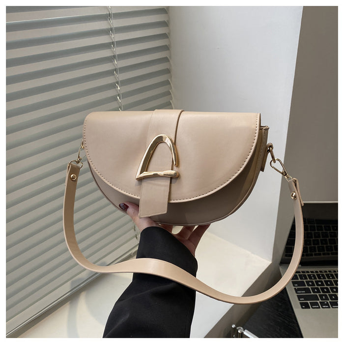 Sac à bandoulière de luxe, élégant, de niche, en forme de selle