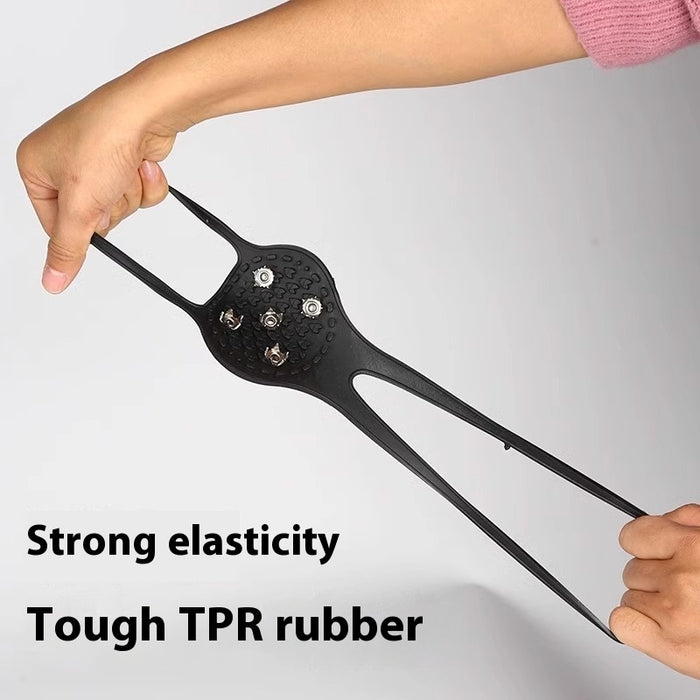 Botas de nieve antideslizantes con garras y clavos