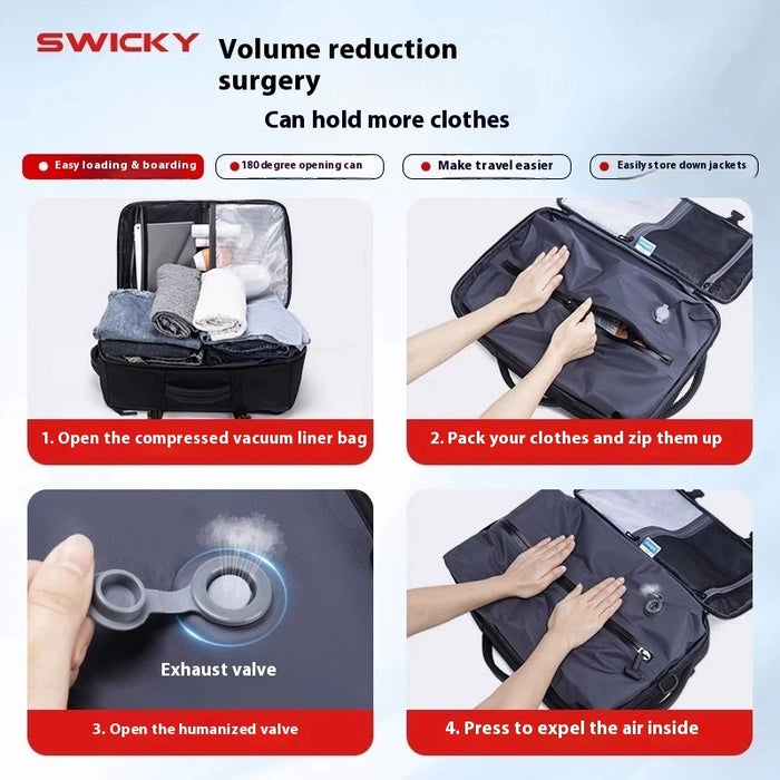 Mochila de embarque Swicky Trolley de alta calidad y gran capacidad