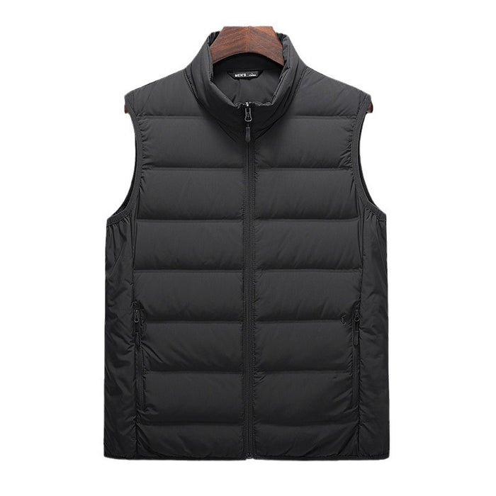 Thickened Down Jacket Stand-Up Collar Lightweight Couples Vest Outerwear