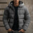 Men's Solid Color Hooded Velvet Cotton Clothes