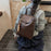 Personal Influencer Backpack New Fashion Retro Women Travel Bag