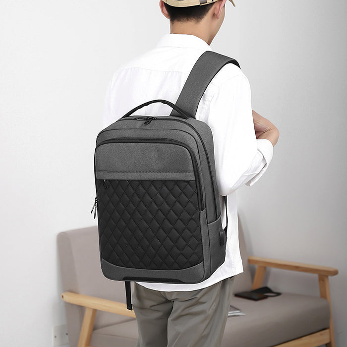 Fashion Men's High Sense Leisure Travel Backpack