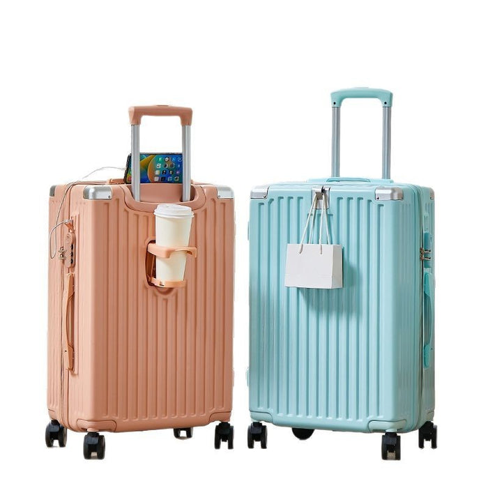 Valise à fermeture éclair multifonctionnelle portable avec cadenas à mot de passe