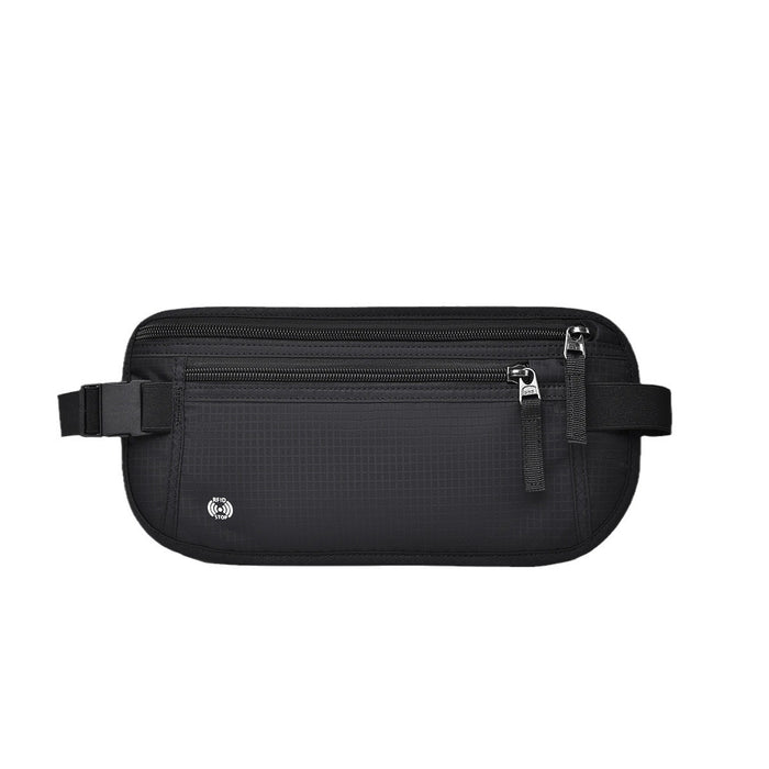Pochette pour passeport et documents, pochette invisible et étanche pour téléphone portable avec RFID, sac banane pour téléphone portable.