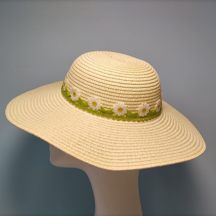 Children's Sun-proof Straw Hat Summer Breathable Full Face Cover Beach Outdoor