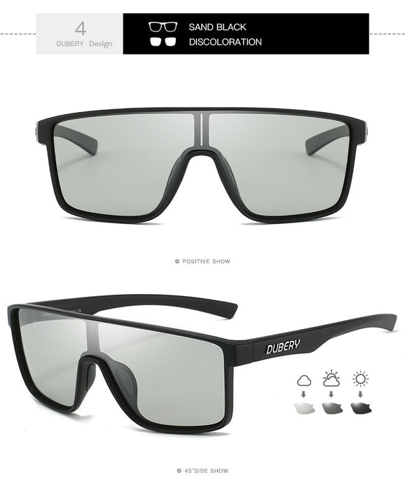 Men's And Women's Real Film One-piece Polarized Outdoor Cycling Fishing Sunglasses Sun Glasses