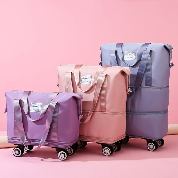 Sac de voyage grande capacité avec roues multidirectionnelles