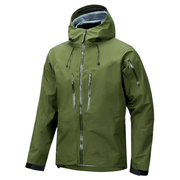 Windproof Waterproof And Hard-wearing Shell Jacket Men And Women
