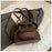 Preppy-style Commuter Backpack Fashionable And Vintage Travel Bag