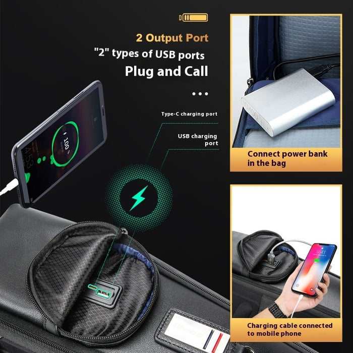 Sac à dos de ville pour homme en cuir véritable, première couche de cuir de vachette