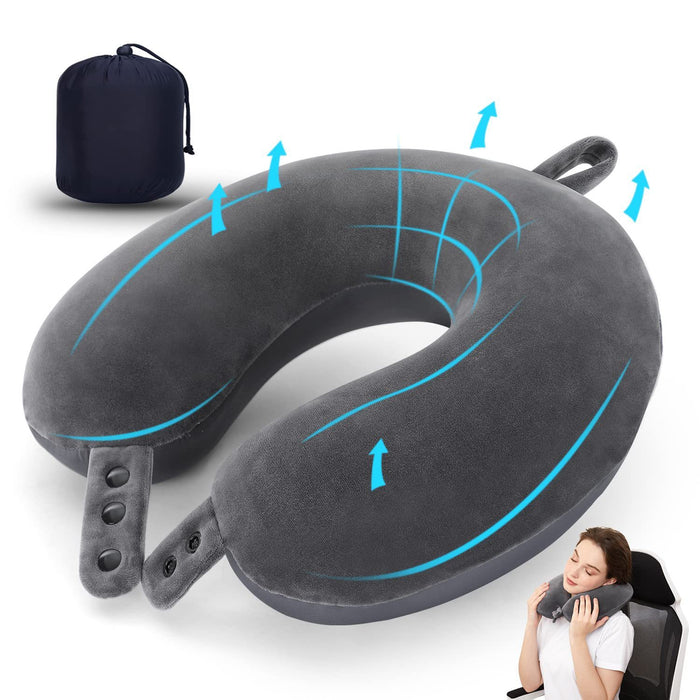 U Shaped Pillow Travel Neck Pillow Memory Foam