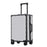 Valise en fibre de carbone avec cadre en aluminium, bagage roulant professionnel de grande capacité