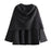 Women's Loose Casual Cape Knitted Sweater Coat