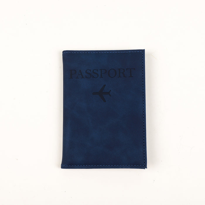 Leather Passport Protective Case With Large Capacity