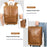 Leather Horse Leather Outdoor Bag Large Capacity Leisure Laptop Travel Backpack