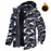 Winter Long Sleeved Windproof Ski Jacket Down
