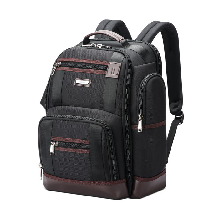 Mochila escolar multibolsillos de gran capacidad, multifuncional, de tela Oxford, para viaje y portátil