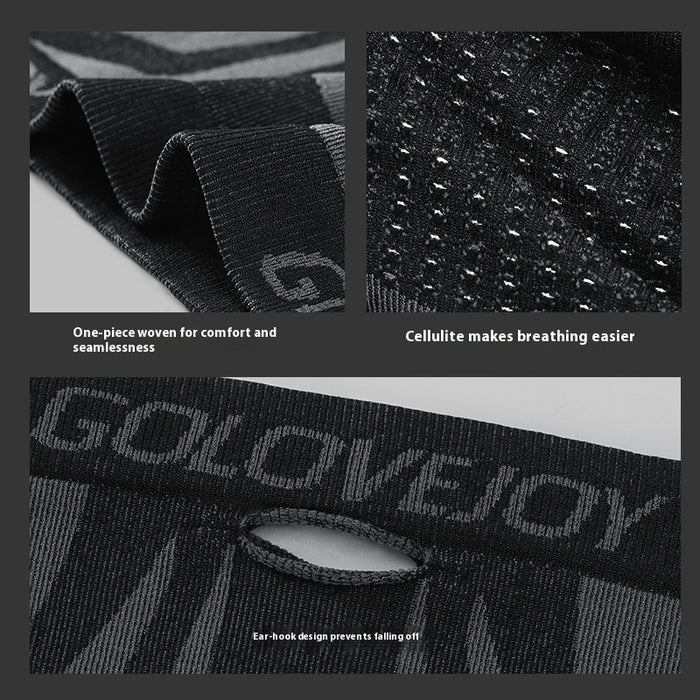 Cagoule de ski à élastiques pour le visage, coupe-vent et thermique