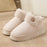 Ankle Wrap Cotton Slippers Thickened Couple Non-slip Warm Cotton Shoes