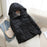 Winter Waist-tight Profile Down Jacket Mid-length Hooded Fashion Thickened White Duck