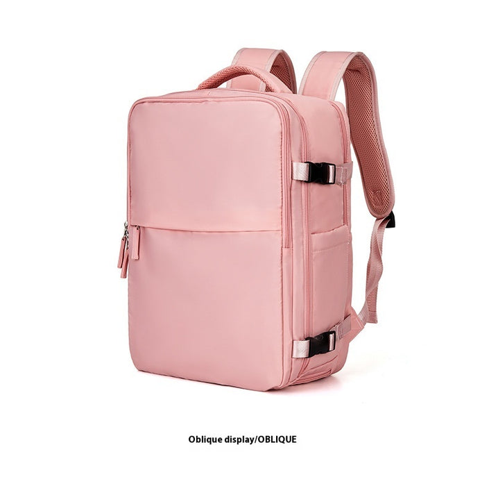 Backpack Women's Large Capacity Travel Men's Business Trip Can Be Expanded