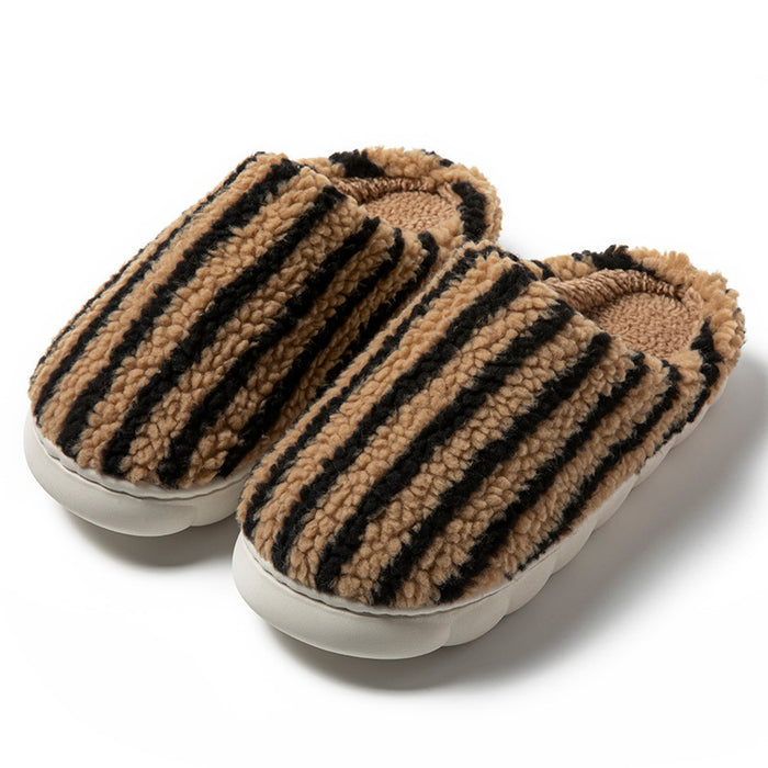 Cotton Slippers Non-slip Warm Platform Cotton Shoes