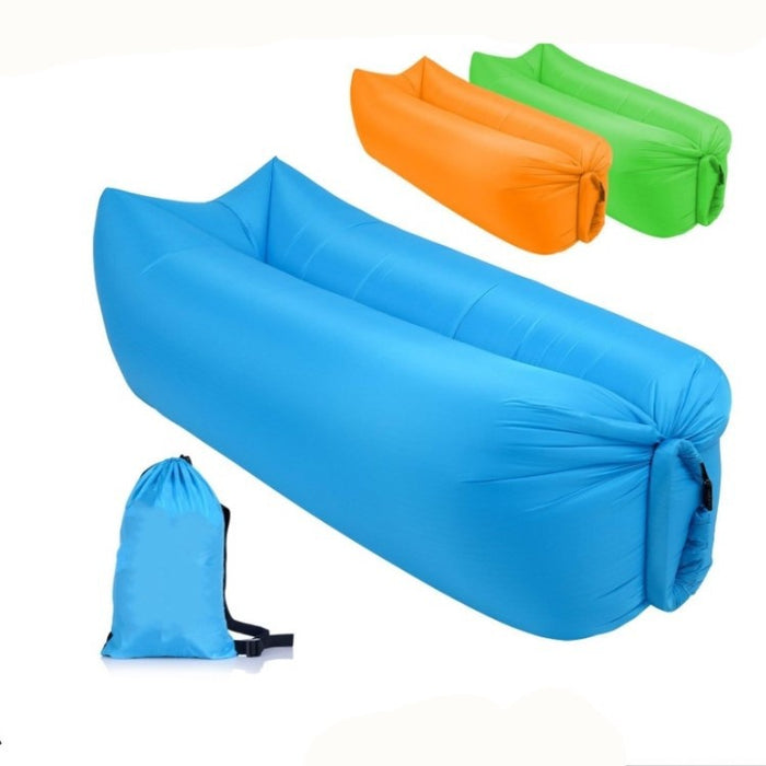 Inflatable Lazy Sofa Outdoor Beach Camping Sleeping Bag Airbed Portable Air Sofa