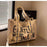 Large Capacity Canvas Women's Travel Tote Portable Shopping Bag