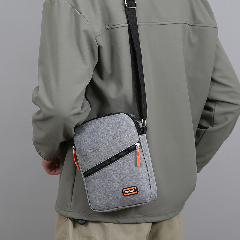 Men's One Shoulder Casual Backpack
