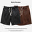 Loose Outer Wear Khaki Solid Color Casual Men's Shorts