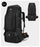 New Outdoor Mountaineering Bag Large Capacity Lightweight Waterproof Professional Hiking Camping Backpack