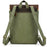 New Canvas Leather Large Capacity Backpack