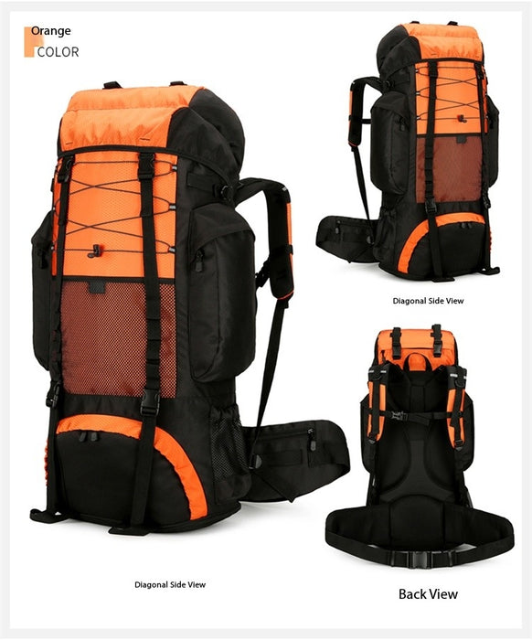 New Outdoor Mountaineering Bag Large Capacity Lightweight Waterproof Professional Hiking Camping Backpack