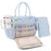 Large Capacity Book Storage Bag Portable Tote Bag For Travel