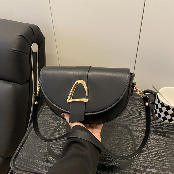 Sac à bandoulière de luxe, élégant, de niche, en forme de selle